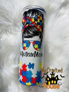 Autism Mom Tumbler